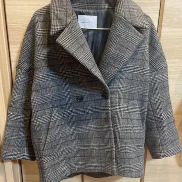 [ green label ] 체크 무늬 자켓
