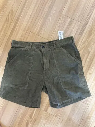 patagonia 코튼 숏팬츠 33사이즈 올리브