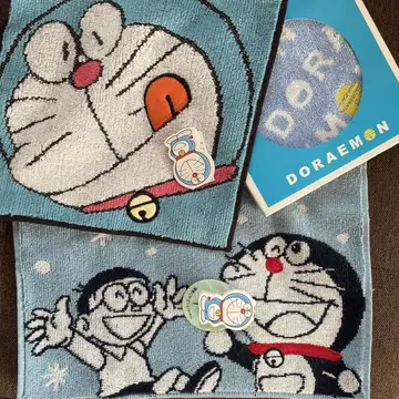 도라에몽 타월 손수건 3장 세트