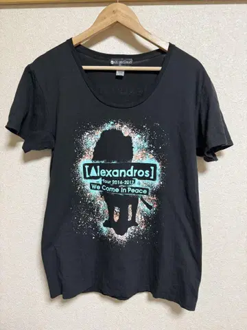 [Alexandros] Tour 2016-2017 티셔츠 L 사이즈