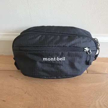 몽벨 montbell 바디백 블랙 나일론 새상품급