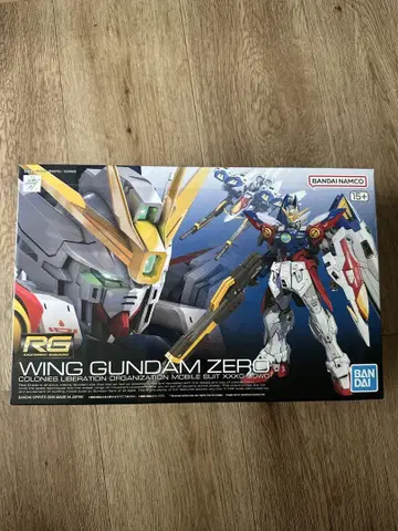 새상품! RG WING GUNDAM ZERO 윙건담 제로 건담 프라모델