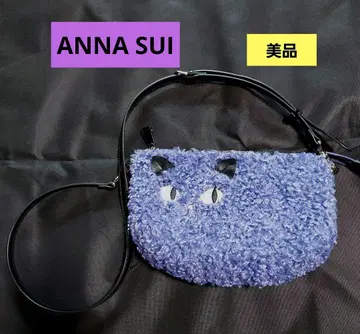 [ 새상품급 ] ANNA SUI 안나수이 티티 모코모코 미니 숄더 고양이