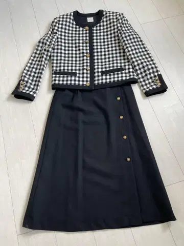 카네코 이사오(KANEKO ISAO) 깅엄 셋업 수트