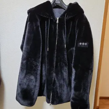 TATRAS 플리스 후드 자켓 블랙