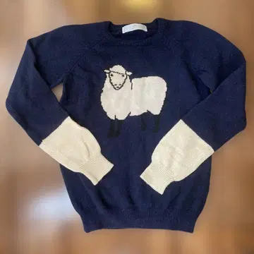 I AM I BOYGAL 양 디자인 니트 스웨터 프리 사이즈