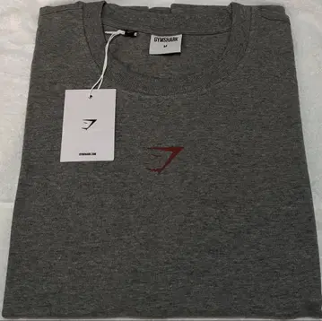 GYMSHARK 그레이 T셔츠 M