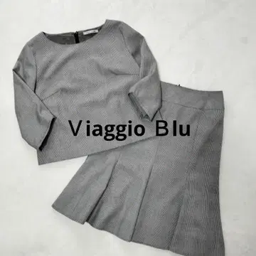 [새상품급 Viaggio Blu 비아지오 블루 셋업 글렌체크 M