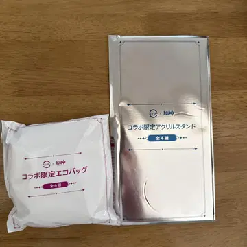 원신 스시로 콜라보 한정판 에코백 & 아크릴 스탠드 세트