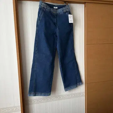 주디 데님 와이드 팬츠