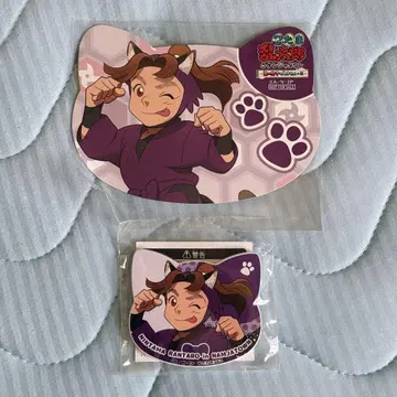 타무라 미키에몬 닌타마 란타로 굿즈 난자 카드 특전 마그넷 배지