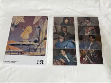 BE:FRST/앨범 2:BE 트레이딩 카드 C & 자켓 사이즈 스티커