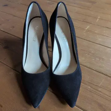 NINE WEST 블랙 하이힐 펌프스