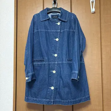 cachette 데님 자켓 빅 실루엣