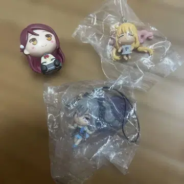 아이돌 마스터 러브 라이브 피규어 세트 스트랩 포함