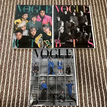 VOGUE Korea BTS 특집호 3권 세트