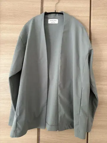 UNITED TOKYO 노카라 블루 계열 자켓 사이즈 2