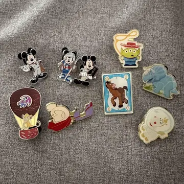 Disney 핀 배지 캔뱃지 세트 판매