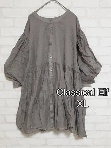 M444 Classical Elf 3way 벌룬 슬리브 티어드 블라우스