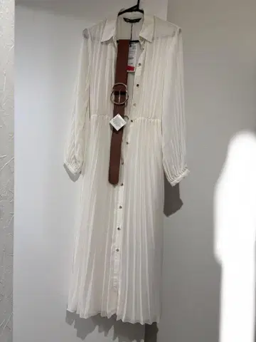 ZARA 셔츠 원피스 벨트 세트
