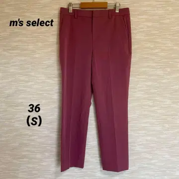 m's select 스트레이트 컬러 팬츠 [ S ] 오피스 깔끔 0386