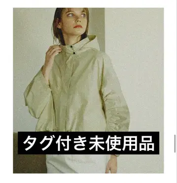 코튼 나일론 암 셔링 블루종