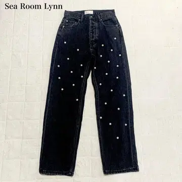 Sea Room Lynn 펄 데님 하이웨스트 스트레이트 데님