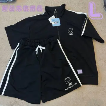 [ 새상품 ] 산리오 배드마츠마루 니시무라 유우지 저지 자수 셋업 L