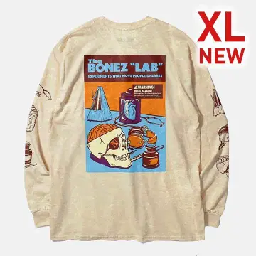 [ 새상품 ] THE BONEZ LAB 롱T셔츠 내추럴