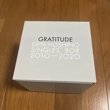 호시노 겐 GRATITUDE 싱글 박스 2010-2020