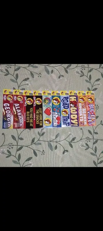 Buc-ee's 스티커 10장 세트