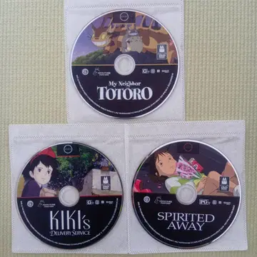 [북미판 DVD] 지브리 작품 3종 세트