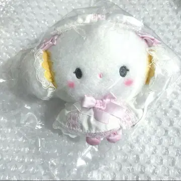 산리오 화이트 프릴 코기뮨 마스코트
