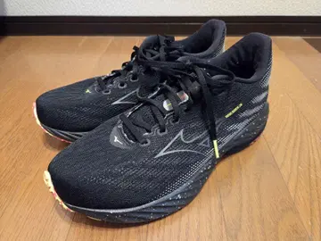 미즈노 웨이브 라이더 28 블랙 27.5cm