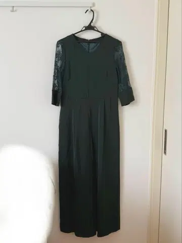AIMER 팬츠 드레스 다크 그린