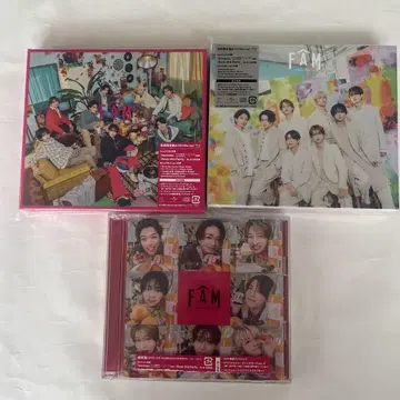 FAM CD 3매 세트 timelesz