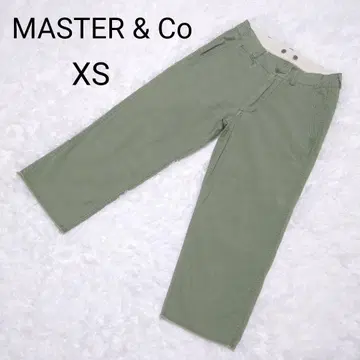 새상품급 MASTER & Co 카키 워크 팬츠 XS