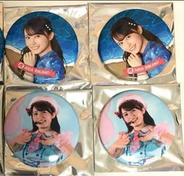 영화 Aqours documentary 캔뱃지 아이다 리카코 4개 세트