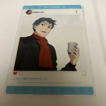 Fate FGO 사이토 하지메 도서 발매 서클 아크릴 카드
