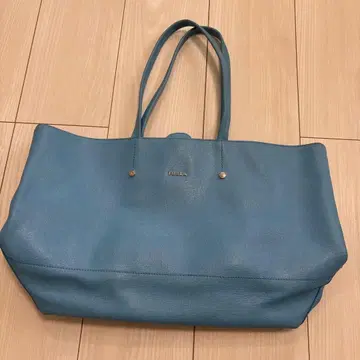 FURLA 스카이블루 토트백