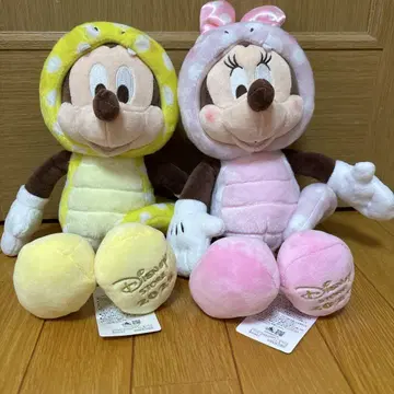 미키 미니 2025년 뱀띠 봉제 인형 세트
