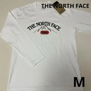 THE NORTH FACE 남성용 롱 T셔츠 M 화이트