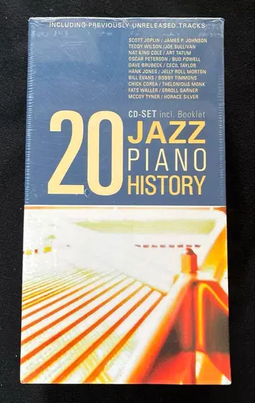 20CD Jazz Piano History 미개봉품