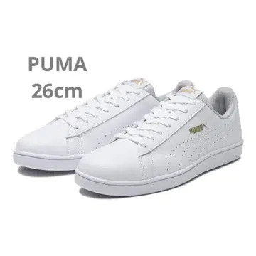 PUMA UP PERF 화이트 스니커즈 택 포함 26cm