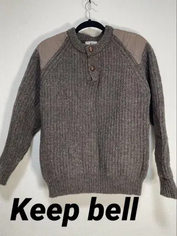 Keep bell 두꺼운 원단 니트 울 니트 모 100% LL 사이즈