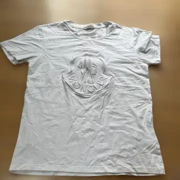 프린트 화이트 티셔츠