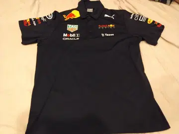 Red Bull Racing 피케 셔츠 네이비
