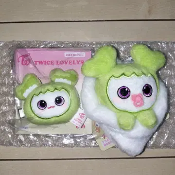 TWICE BABY lovelys 싸개 마스코트 봉제 인형 헤어핀