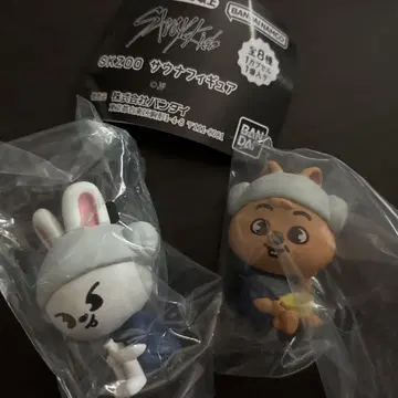 StrayKids SKZOO 사우나 피규어 리빗 콰카 된장