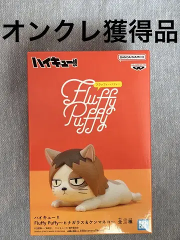 하이큐!! Fluffy Puffy 켄마 고양이 피규어